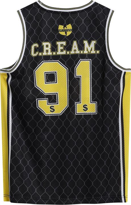 Immagine prodotto Amplified Cream Maglia da Pallacanestro Wu-Tang Clan Uomo (M)