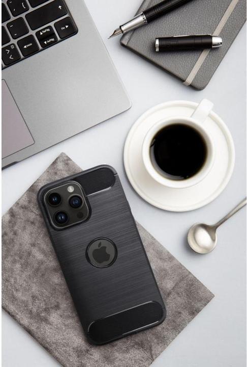 Actual product image OEM Other CARBON case for IPHONE SE 2022 black (Apple iPhone SE (3rd Gen))