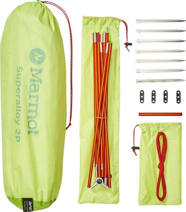 Actual product image Marmot Superalloy 2P Tent (Dome tent, 1.23 kg, 2 persons)