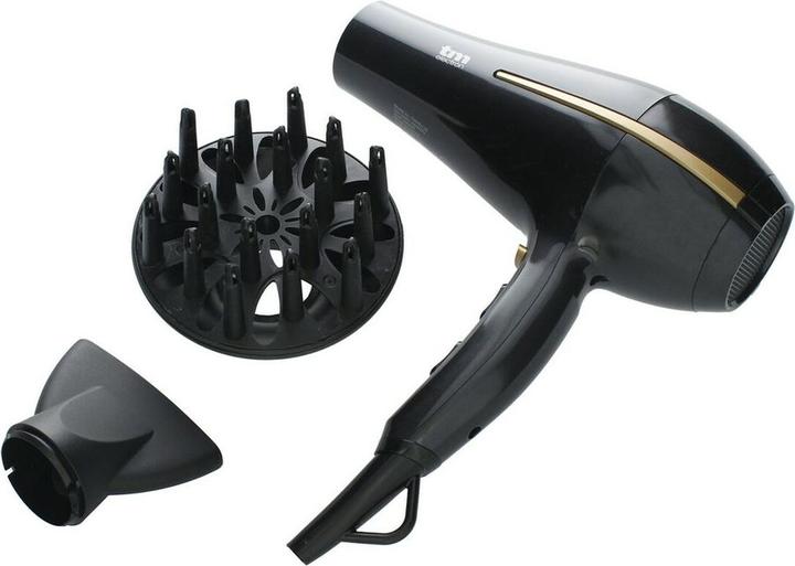 Produktbild TM Electron TMHD126 Professional Hair Dryer AC Motor 2400W Ionic Function 3 Heat and 2 Speed Settings - 1 Unit
