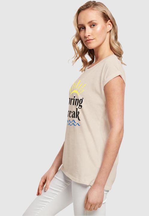Actual product image Merchcode Ladies Spring break - Extended Shoulder Tee - 114169 (M)