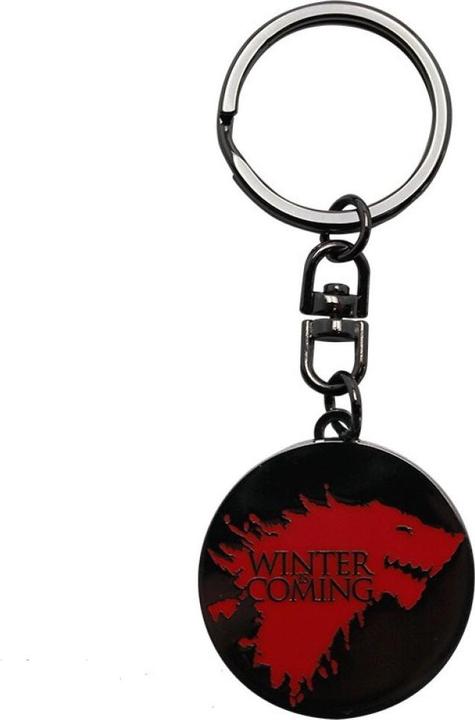 Produktbild ABYstyle GAME OF THRONES - Keychain Winter is coming X4