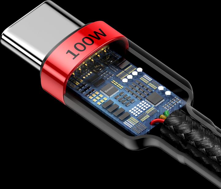 Actual product image Baseus Cafule Fast Charge Series (2 m, USB 2.0)
