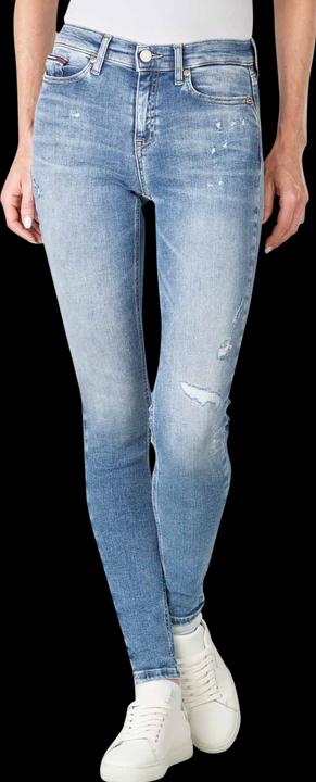 Actual product image Tommy Hilfiger Tommy Jeans Nora Mid Rise Skinny Denim Medium (W31/L32)