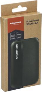 Productafbeelding Grundig Powerbank 5000mAh (5000 mAh)
