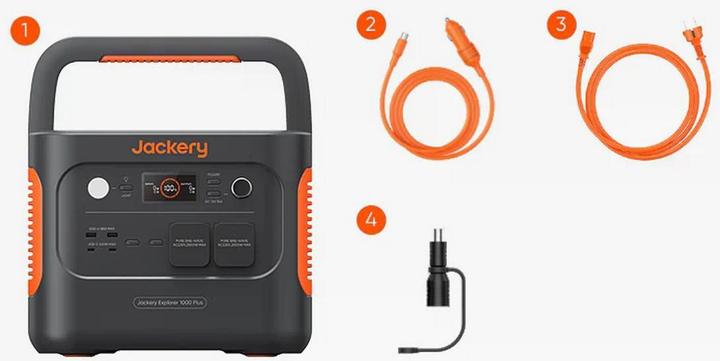 Image du produit Jackery Explorer 1000 Plus (1264 Wh, 14.50 kg)