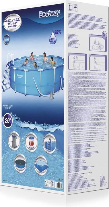 Produktbild Bestway Steel Pro (Ø 457 x 122 cm)
