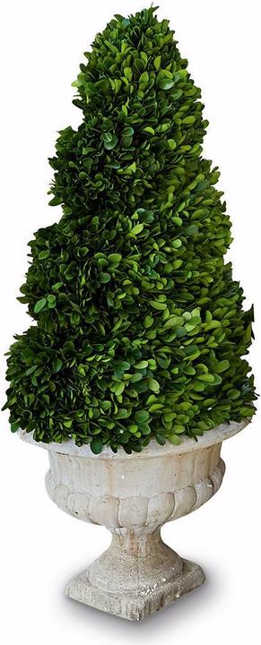Loberon Decorative tree Humbria green / cream (75 cm)