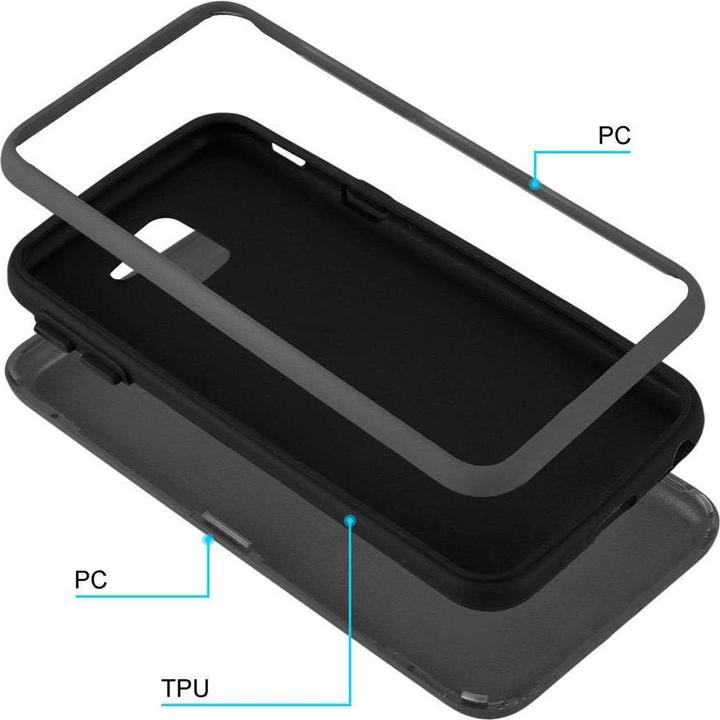 Actual product image Cadorabo Hybrid 3-in-1 (3-piece) Cover (Samsung Galaxy J6 (2018))