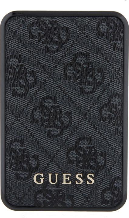 Produktbild Guess Powerbank 18W GUPB10DP4GEGK 10000mAh czarny/black 4G Leather Metal Logo (10000 mAh, 18 W)