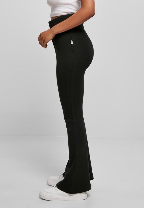 Image du produit Urban Classics Ladies Organic Interlock Bootcut Leggings (XS)