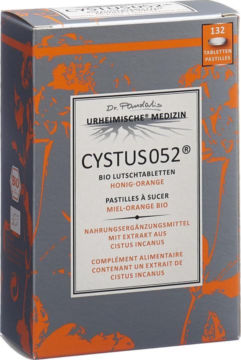 Cystus 052 Infektblocker mit Zystrose HonigOrange (132 Stück, Tabletten, 105 g)