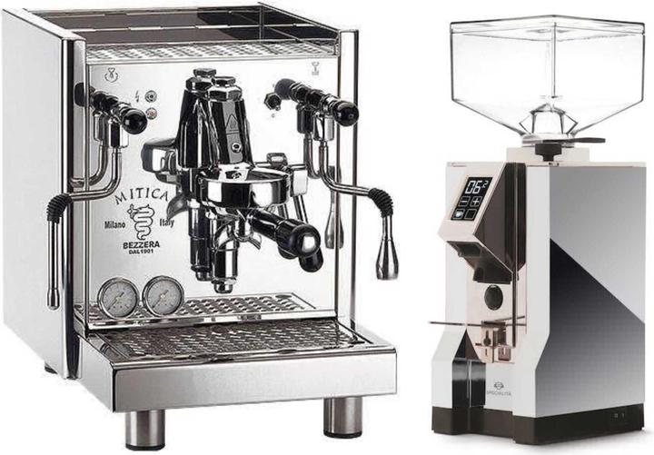 Produktbild Bezzera Mitica Top und Eureka Mignon Specialita' Angebots-Set