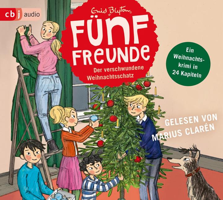 Actual product image Five Friends - The Missing Christmas Treasure (Enid Blyton, German)