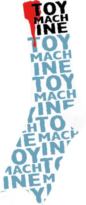 Immagine prodotto Toy Machine Nuovi calzini con macchie di sangue (Taglia unica)