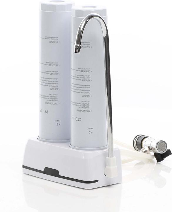 Produktbild Naturewater NW-2-PPCTO 2 Stufen Counter Top Wasserfilter 5µ Sediment Aktivkohle