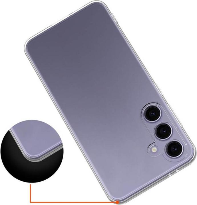 Image du produit Cover-Discount FE - Etui en caoutchouc silicone transparent (Samsung Galaxy S24 FE)