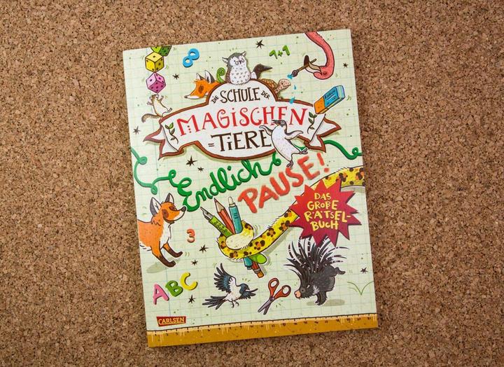 Produktbild Die Schule der magischen Tiere - Endlich Pause. Das grosse Rätselbuch (Deutsch, Margit Auer, Nikki Busch, 2017)