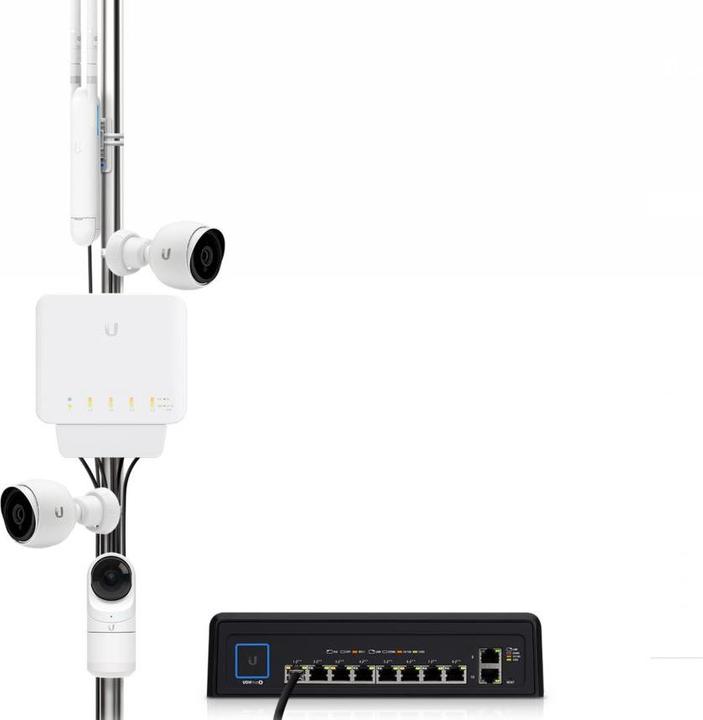Produktbild Ubiquiti UnifiFlex:Outdoor 5Port PoE Switch (5 Ports)