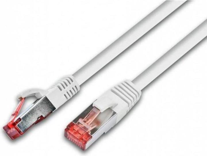 Image du produit Wirewin Câble patch : S/FTP, 5m, blanc (S/FTP, CAT6a, 5 m)