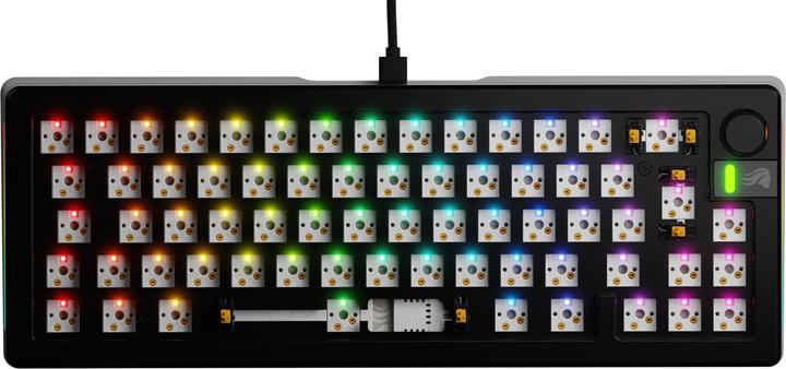 Glorious GMMK 3 PRO 65% Barebones Wired Black - ISO (DE, Kabelgebunden)
