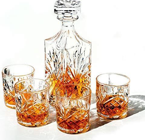 Produktbild Kooltho Whisky Karaffe und Gläser (3 dl, 1 x, Whiskygläser)