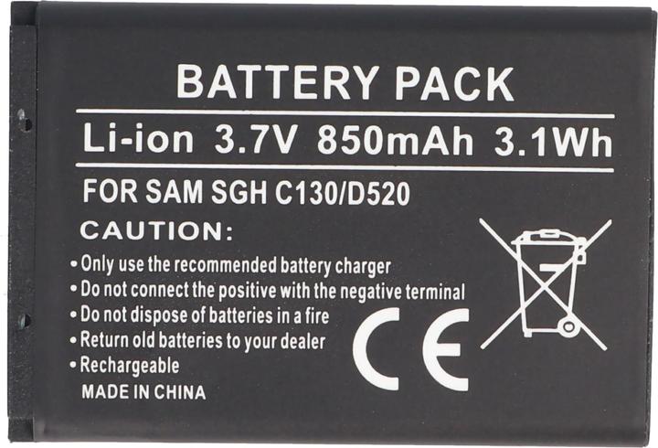 Image du produit Samsung Akku SGH-D520, BST3108BECSTD