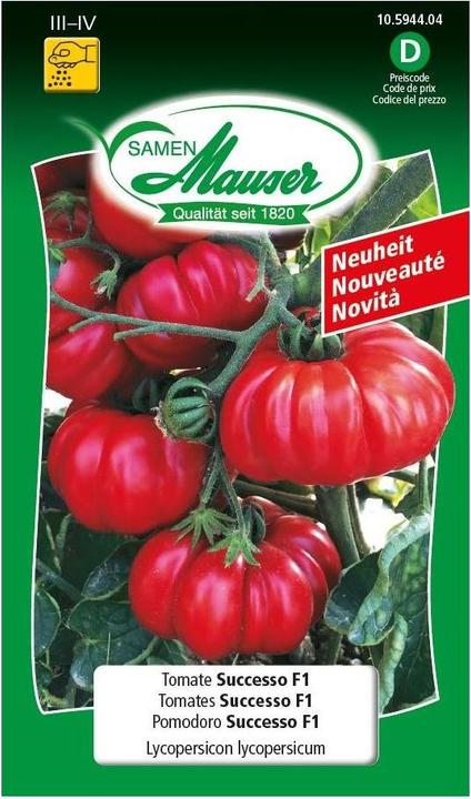 Samen Mauser Tomate Successo F1 (Keimlinge)