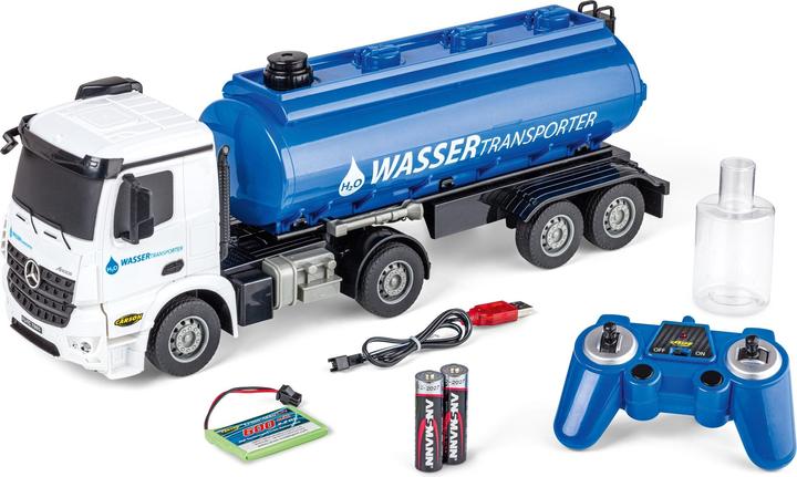Produktbild Carson 1:26 MB Arocs Wassertransporter 100% RTR (RTR Ready-to-Run)