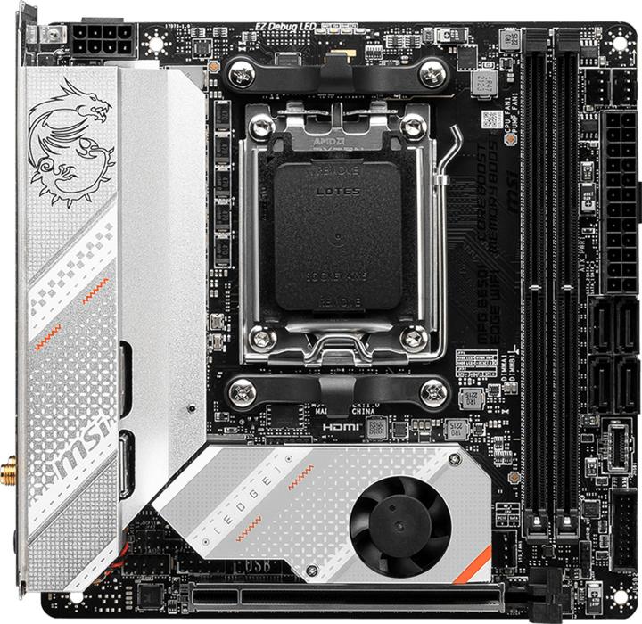 Immagine prodotto MSI MPG B650I EDGE WIFI (AM5, AMD B650, Mini-ITX)