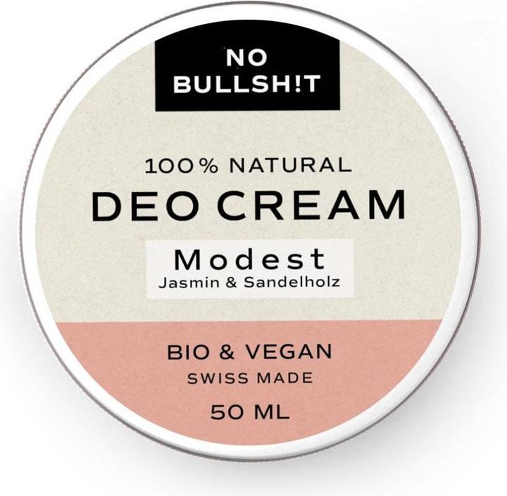 Produktbild NO BULLSH!T Deo Cream Modest (Crème, 15 ml)