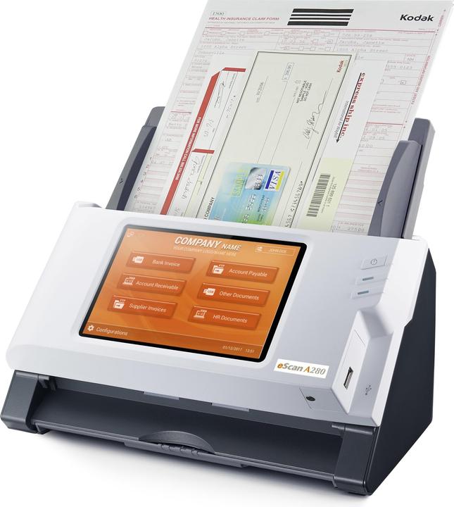 Produktbild Plustek eScan A 280 Enterprise (WLAN, Ethernet, USB)