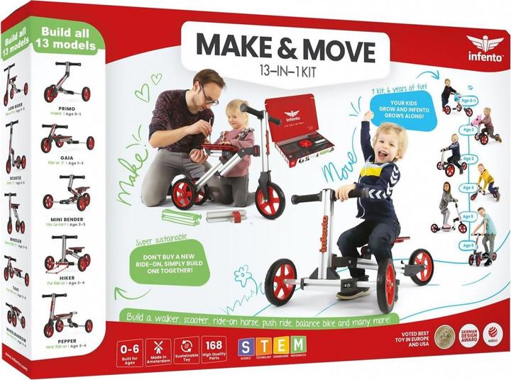 Actual product image Infento Kids Vehicle Kit - Make & Move