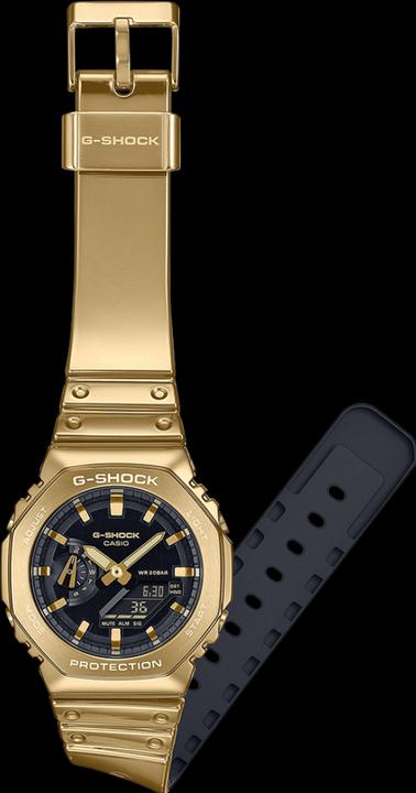 Produktbild Casio GM-2100YMG-9AER (Chronograph, Digitaluhr, Analoguhr, 49.30 mm)