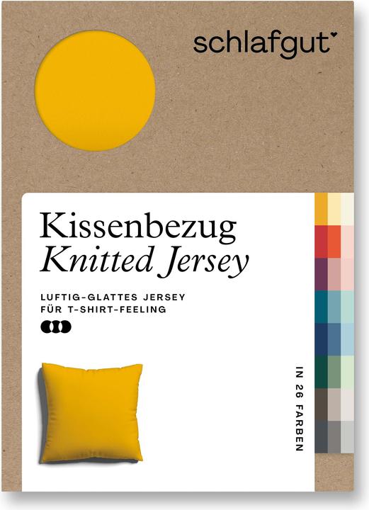 Produktbild schlafgut Knitted Jersey (Duvetbezug, 40 x 40 cm)