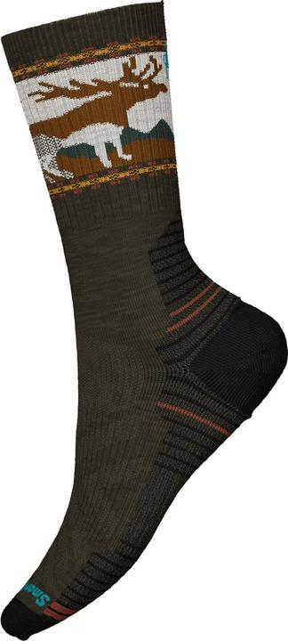 Smartwool Hike Light Cushion Mountain Moose Crew Socks