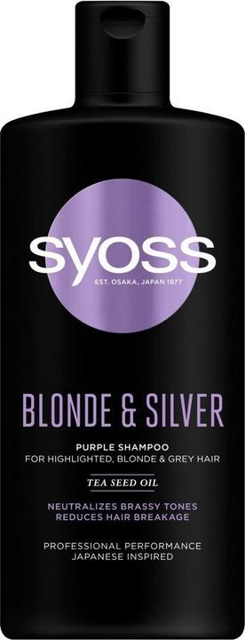 Syoss Blonde & Silver (440 ml, Flüssiges Shampoo)