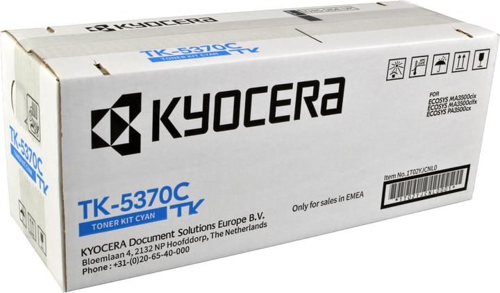 Actual product image Kyocera Toner TK-5370C Cyan (C)