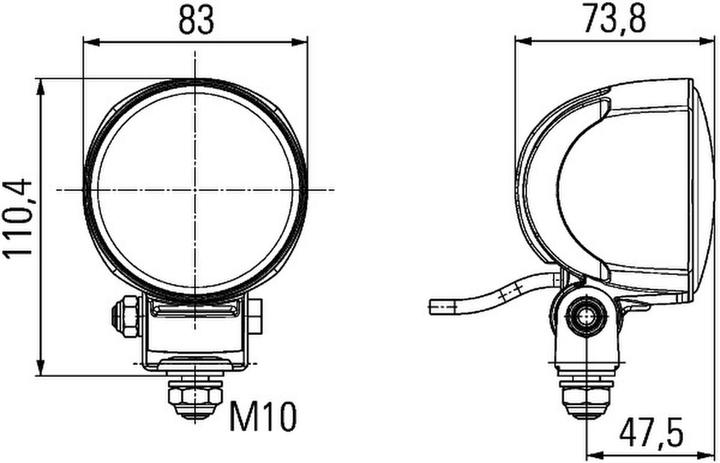 Produktbild Hella Fernscheinwerfer LED 1F0 996 376-181