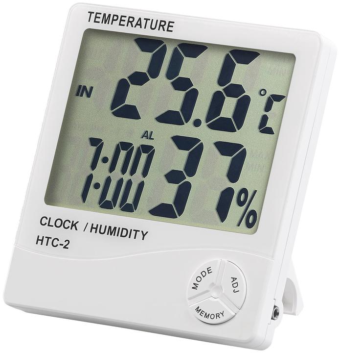 Produktbild Pearl Digitales Thermometer & Hygrometer mit Aussensensor
