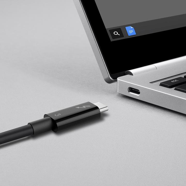 Actual product image Belkin USB C — USB C (0.80 m, USB 4.0, 100 W)