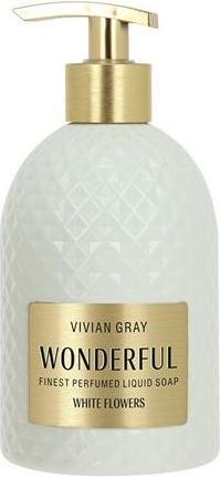 Actual product image Vivian Gray Luxurious Liquid Soap Wonderful White Flowers (Liquid Soap) 500 ml (Liquid soap, 500 ml)