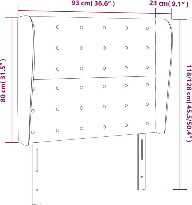 Immagine prodotto VidaXL Olova (93 x 23 x 128 cm)