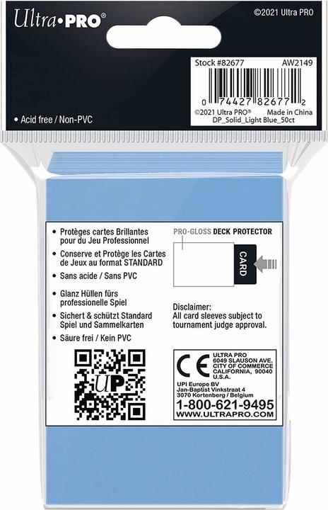 Actual product image Ultra Pro Standard