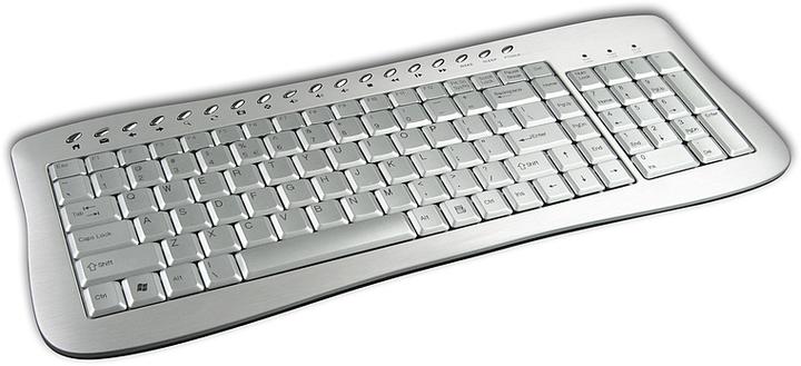 Produktbild Speedlink Ultra Flat Metal Keyboard (CH, Kabelgebunden)