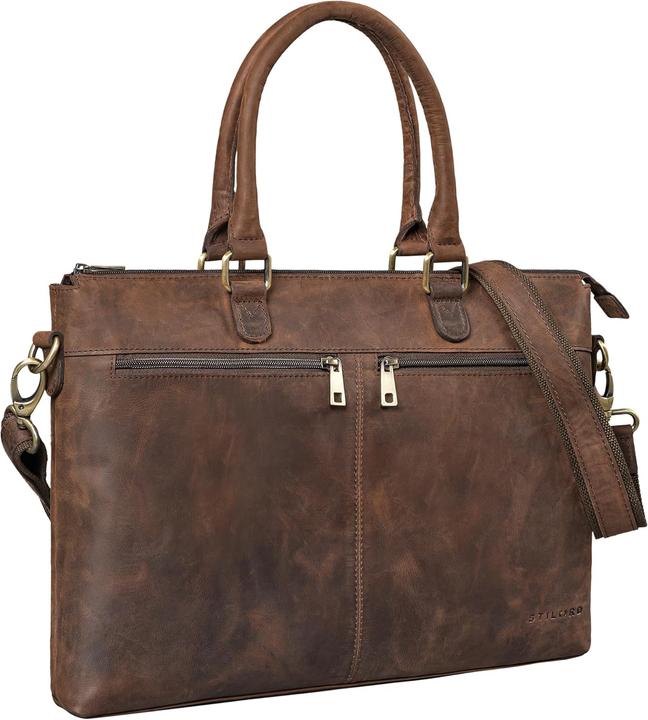 Produktbild Stilord Bailey Laptoptasche mit Trolley-Aufsteckfunktion (16")