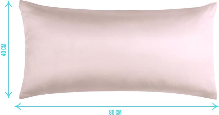 Immagine prodotto Aspero 2x federe in raso 40x80 cm Alia - 9067 (Copricuscino, 40 x 80 cm)