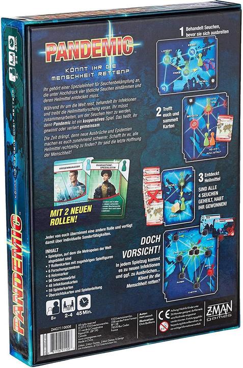 Actual product image Asmodée Pandemic (German)