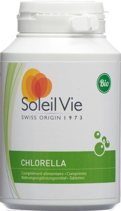 Produktbild Soleil Vie Bio Chlorella pyrenoidosa Süsswasseralge Tabl (300 Stück, Tabletten, 100 g)