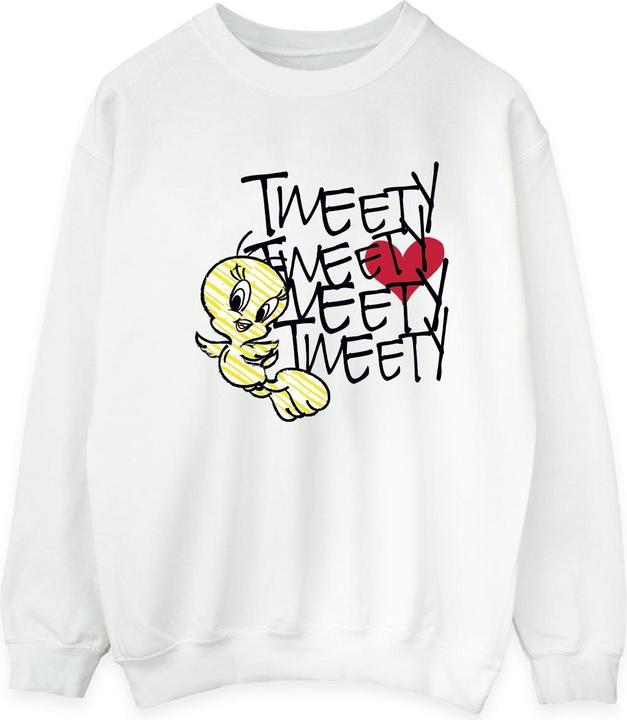 Looney Tunes Tweety Love Heart Sweatshirt (XL)